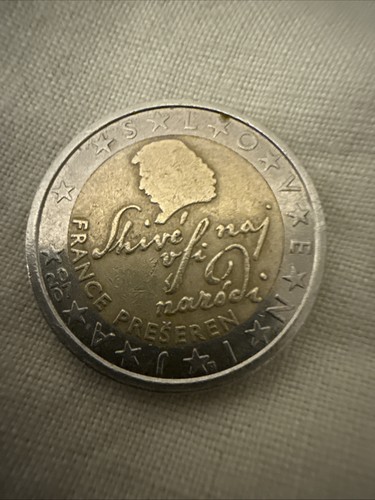 Moneta euro slovenia 2007 - 2,