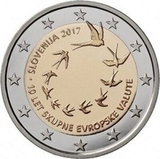 2 EURO COMMEMORATIVI SLOVENIA