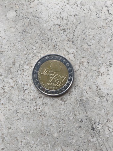 Moneta euro rara slovenia - 2,