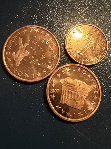 Centesimi di euro - 1-2-5,