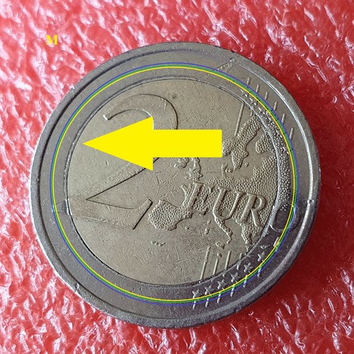 Moneta rara due euro - 2,