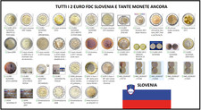 MONETE SLOVENIA TUTTI I 2 EURO